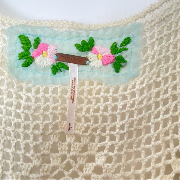 Free people crochet vest - Picture 4 of 4